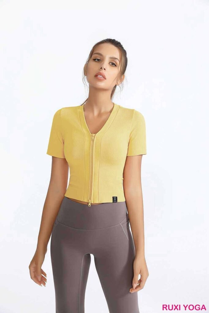 شورت يوغا قابل للتنفس لممارسة اليوغا الساخنة RUXI eg3956