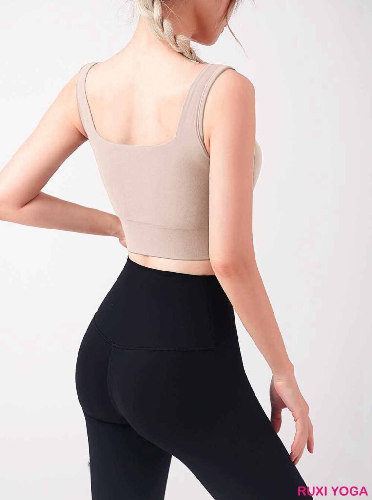 شورت يوغا بطبعة الفهد للنساء RUXI eg3764