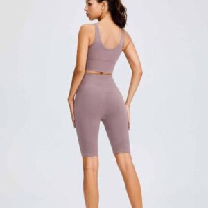 بنطال يوغا ComfortFit باللون الأزرق المخضر RUXI eg432