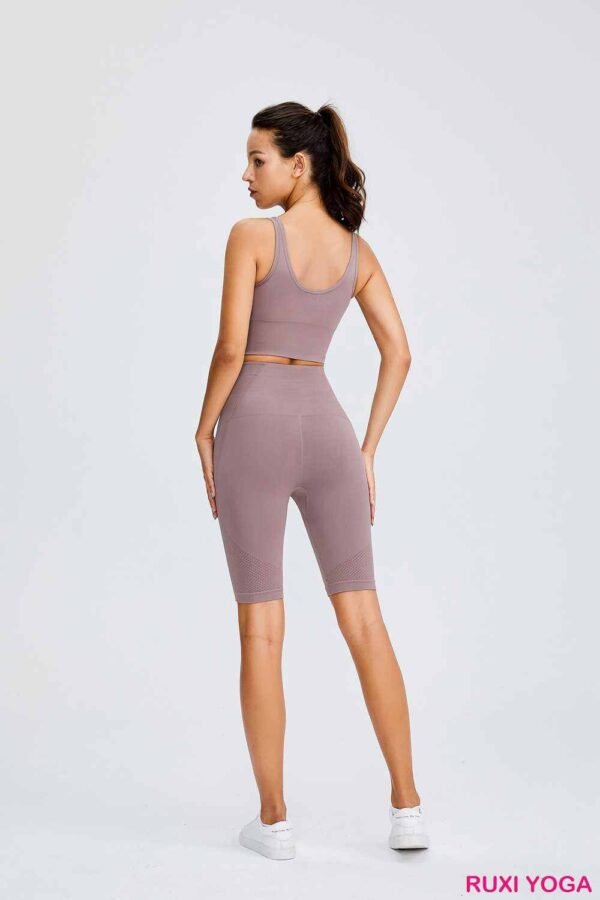 بنطال يوغا ComfortFit باللون الأزرق المخضر RUXI eg432