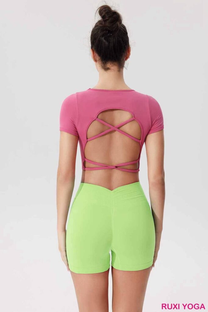 شورت يوغا مريح مقاس XL لجميع المقاسات RUXI eg3969