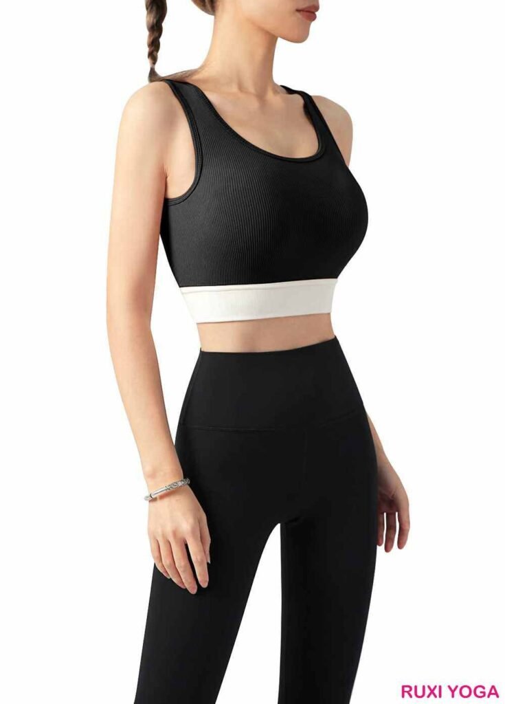 شورت رياضي بخصر مرتفع للنساء RUXI eg3404