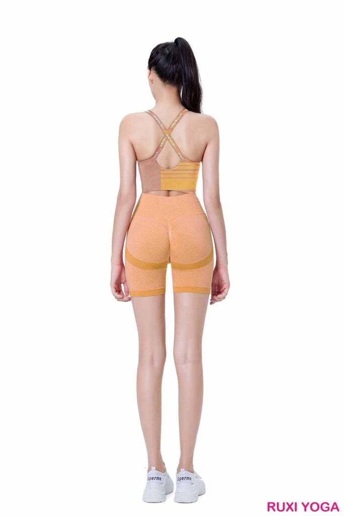 شورت رياضي للسيدات، ملابس رياضية سريعة الجفاف RUXI eg3490