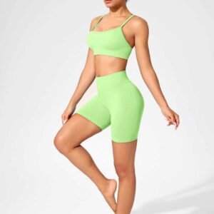 بنطال يوغا ضيق مثير بقصّة Slim Fit للنساء RUXI eg1393
