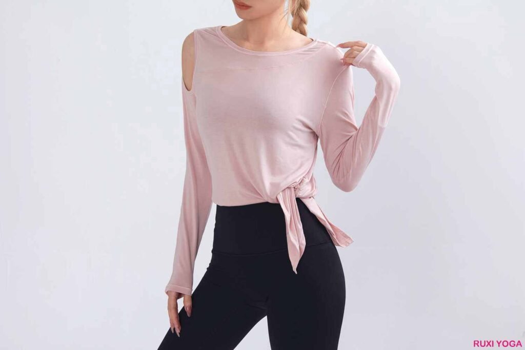 شورت يوغا من النايلون فائق الراحة للنساء RUXI eg3826