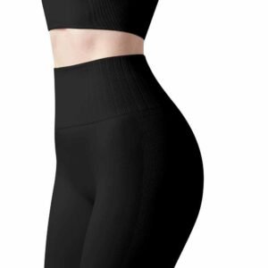 بنطال يوغا أبيض ملائم للغاية للنساء RUXI eg1098