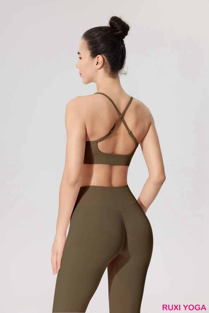 شورت يوغا للجري فائق النعومة للنساء RUXI eg3546