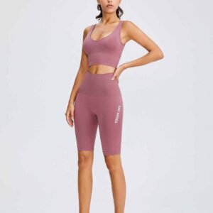 بنطال ضيق بفتحة على شكل حرف V للنساء RUXI eg421