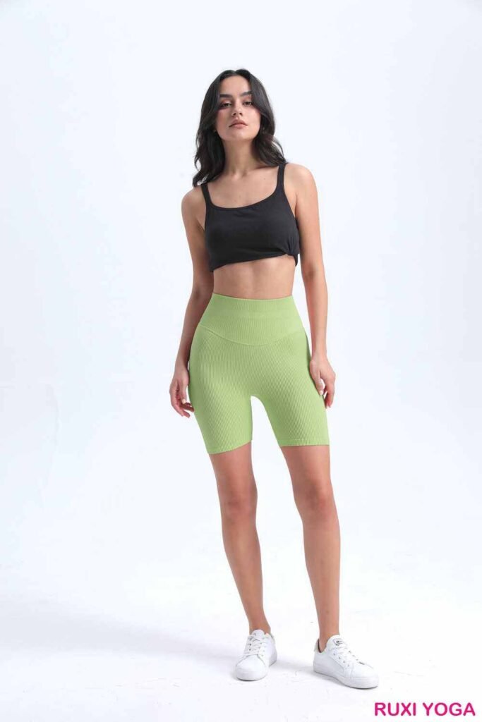 شورت رياضي نسائي لممارسة التمارين الرياضية RUXI eg3228